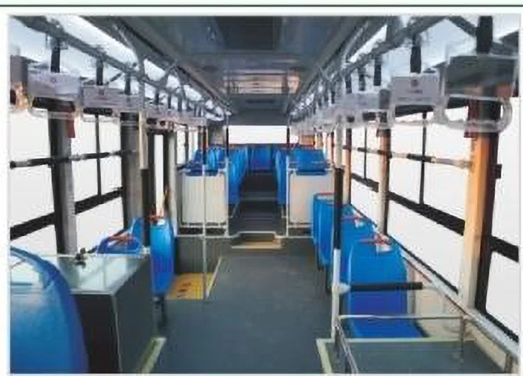 Quick shipping 10 to 16 passenger seats intercity transportation bus