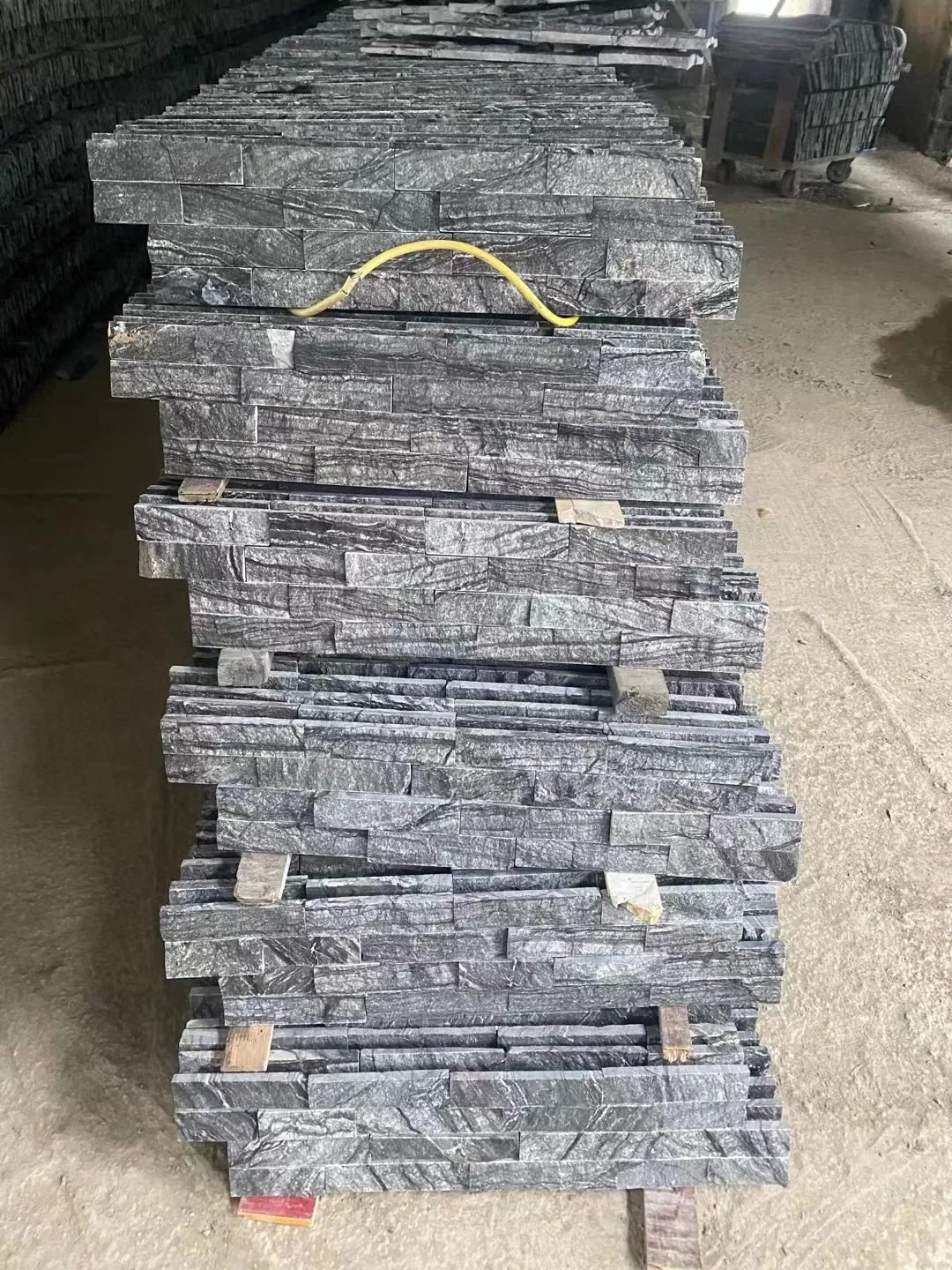  Natural culture stone black marble exterior wall house decoration wall cladding.jpg