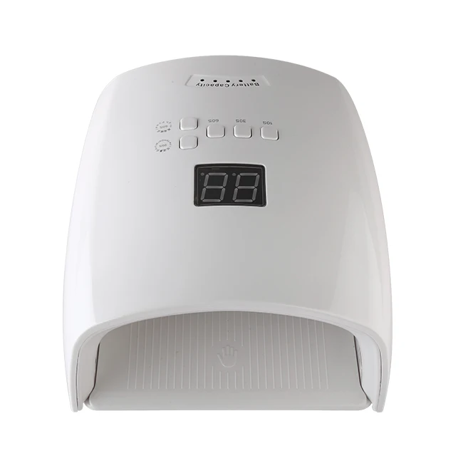 Diamond Shaped 48w dryer Wireless rechargeable battery Manicure tools UV Lamp LED Nail Lamp