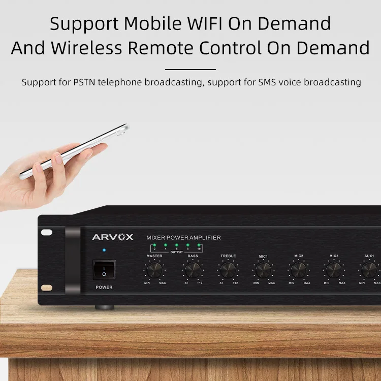 IP-8560P ip-network 60/120/240/360/500/650 w network audio digital ip amplifier pa system