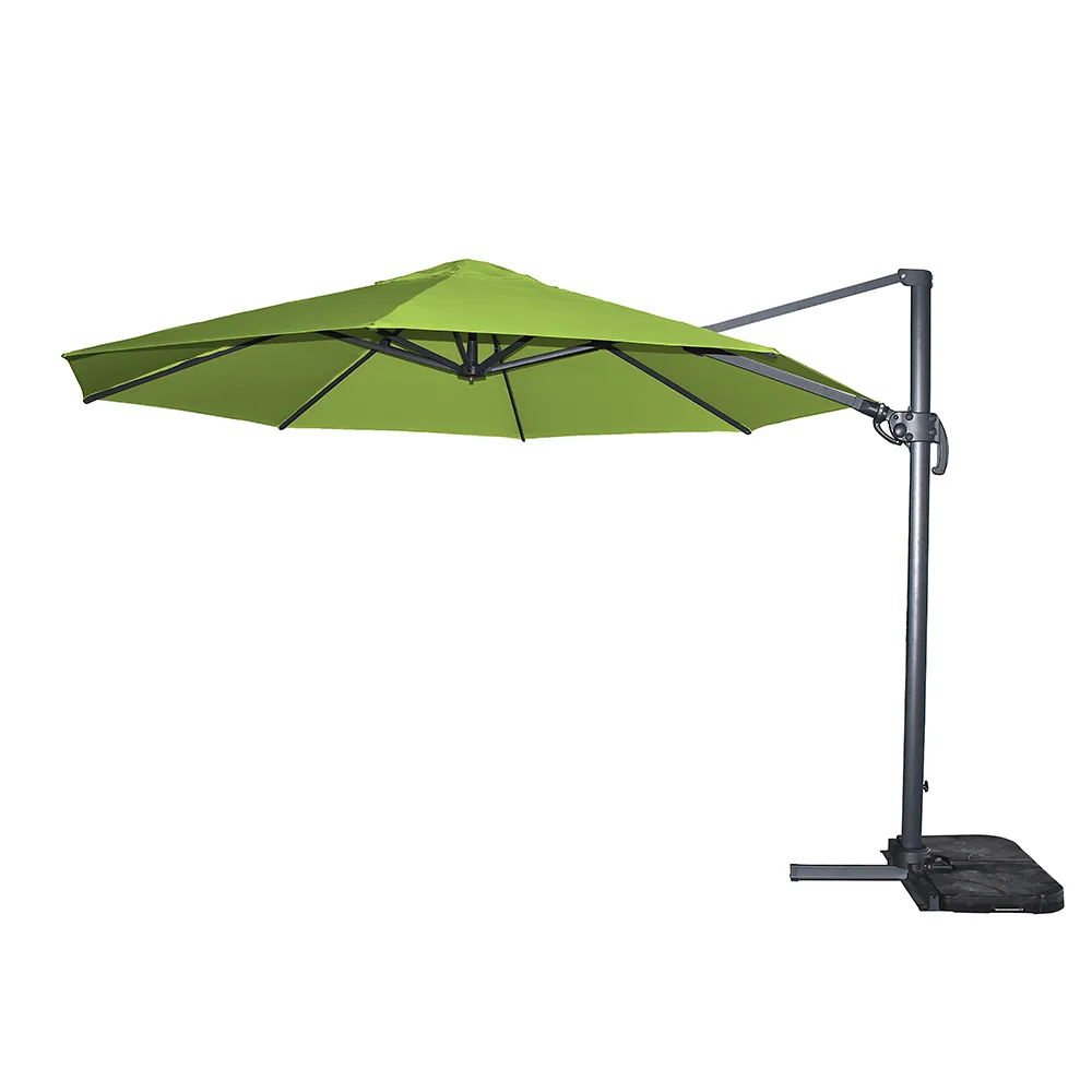 Горячая Распродажа, садовый алюминиевый подвесной зонтик от солнца, зонтик 3,5 м/зонтик для рынка