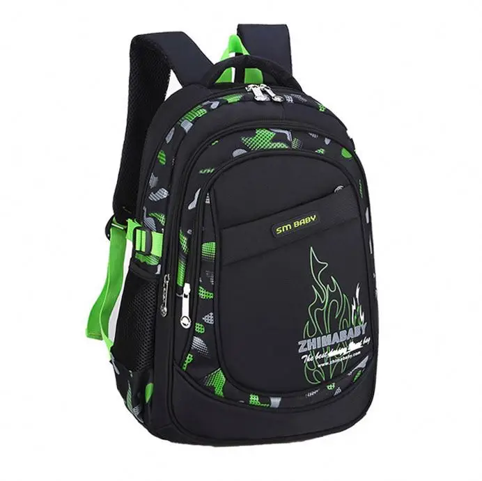 Manufacturers wholesale primary school student bag boys waterproof light junior high school student bag casual backpack