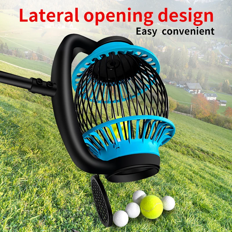 Used to pick up fruits on the ground Capacity 1.6 Gallon, Telescopic rod 12.6 Inch Garden tool