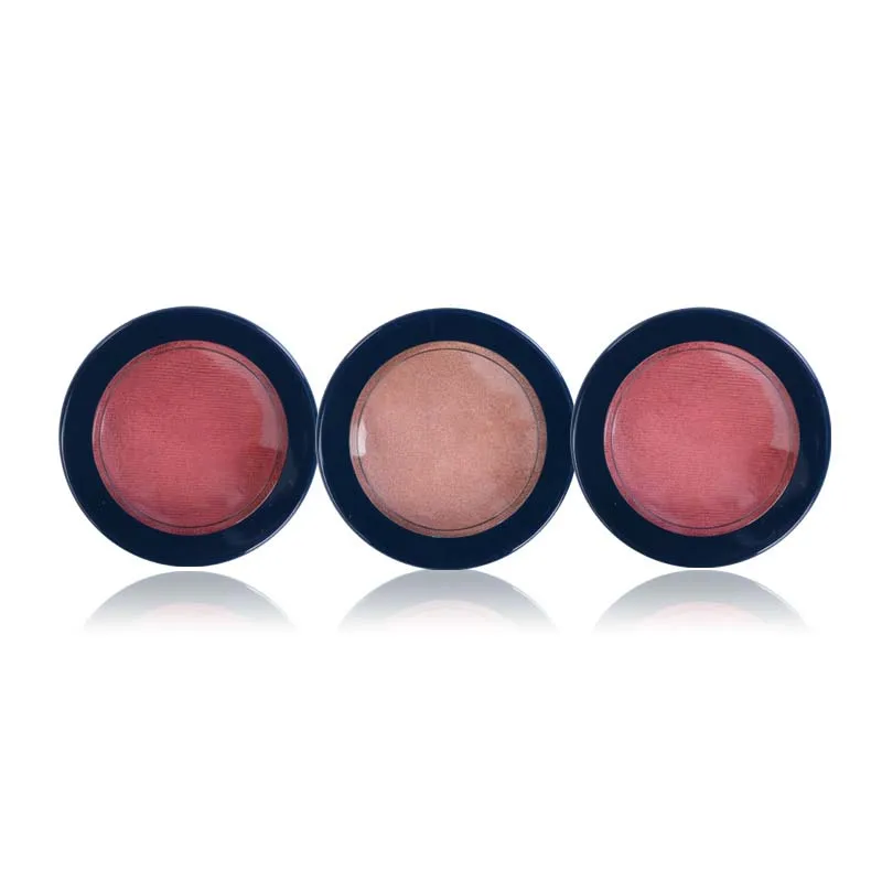 Новое Поступление Круглая Форма высокого пигмента блестящий крем для Румяна мягкие тени для век и нежный мусс Макияж Румяна частная этикетка