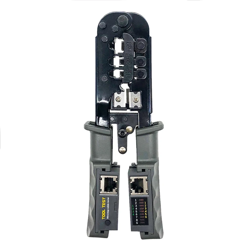 Multi Function Cable Tester  RJ45  Crimper Tool For RJ45 RJ11 RJ12 Connector