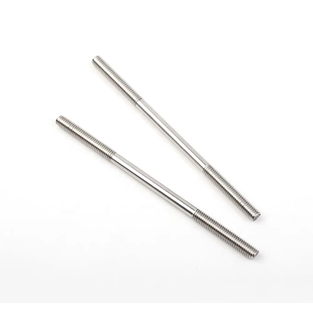 Custom Stainless Steel M5 Locating External Thread Dowel Pins Threaded Dowel Pins