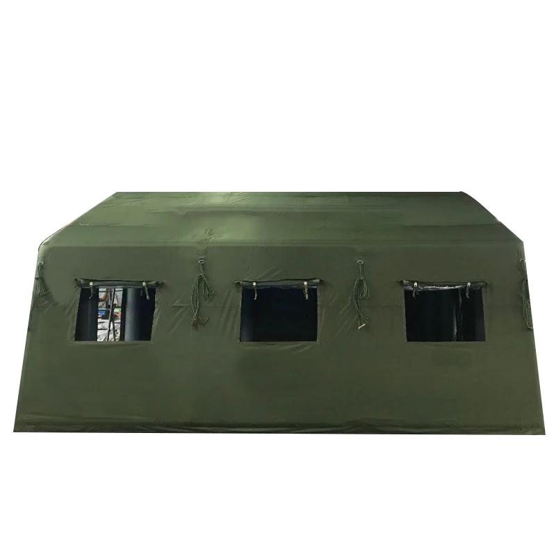 Customized Air sealed camouflage  large used inflatable tent for relief