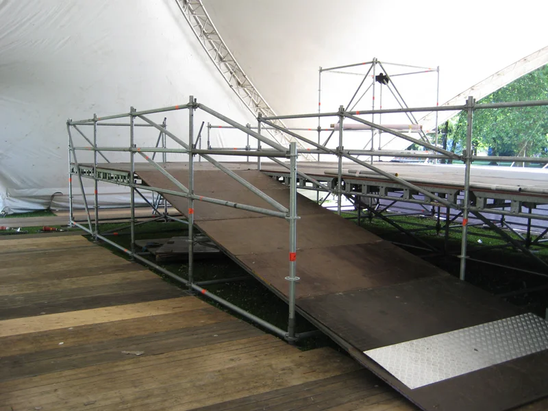 high quality aluminum adjustable platform layer stage and truss system