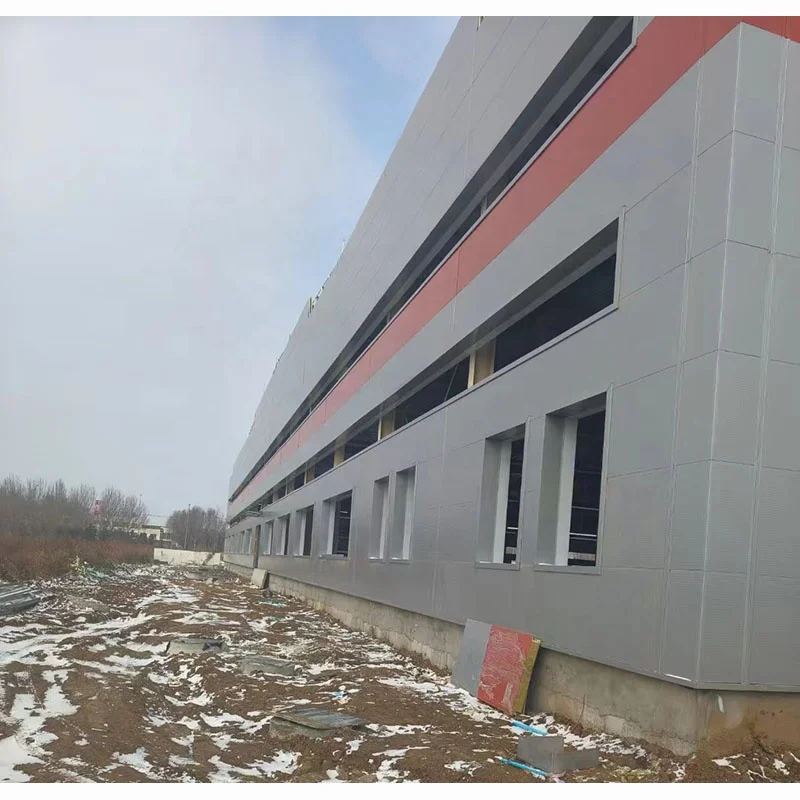 China Two Storey Prefabricated Steel Structure Warehouse Building Industrial Shed Construction