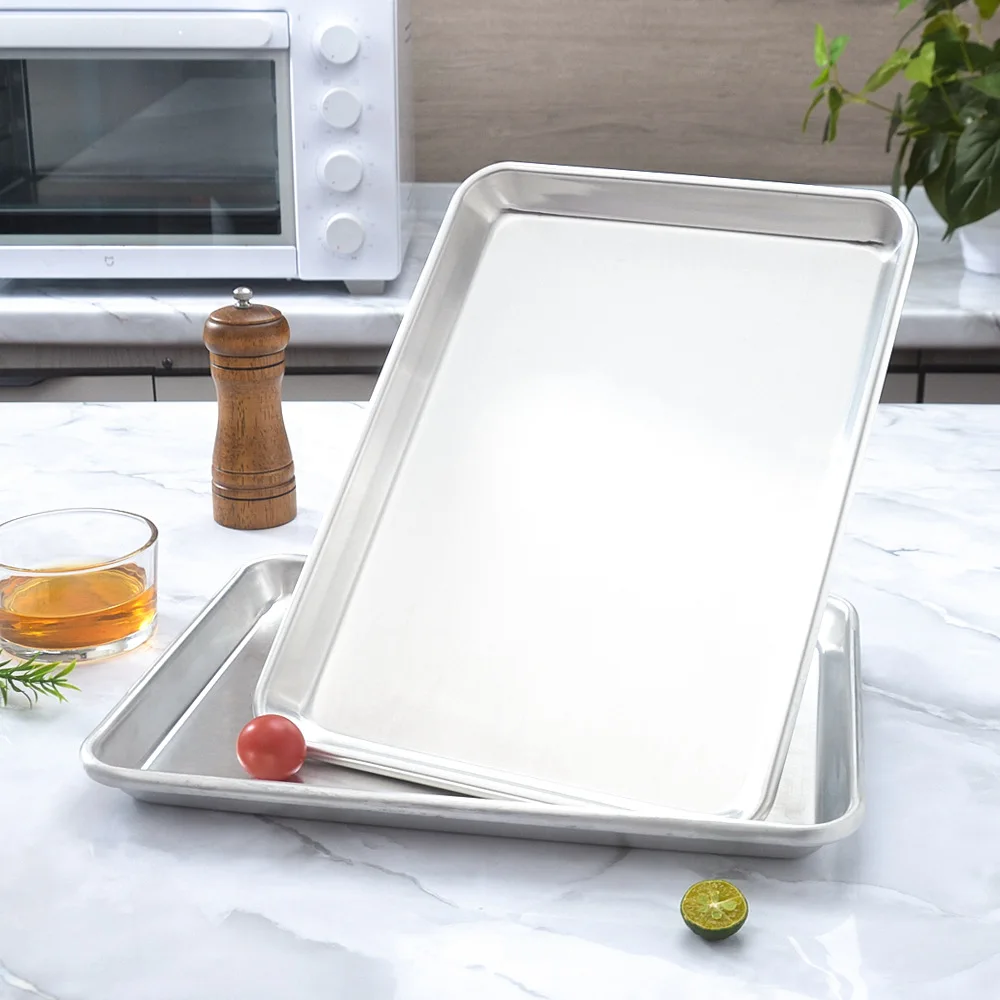 Multipurpose aluminum baking pan kitchen accessories grill skillet Bread pan