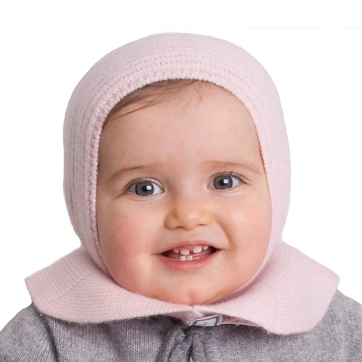 Winter Newborn Infant Baby Kids Toddler Knitted Pure 100%  Cashmere Knitted Balaclava Beanie Hat Bonnet