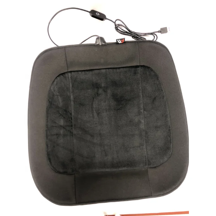 Portable Rechargeable Usb Electric Car Front Seat Cover Heat Cushion For Office Chair USB Heating Pad Seat Cushion