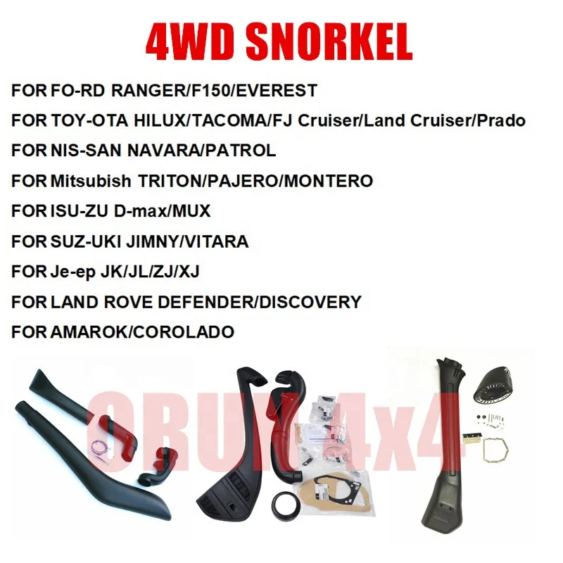 YORGA 4X4 Air Snorkel Kits for Pajero Sport Montero 2015+