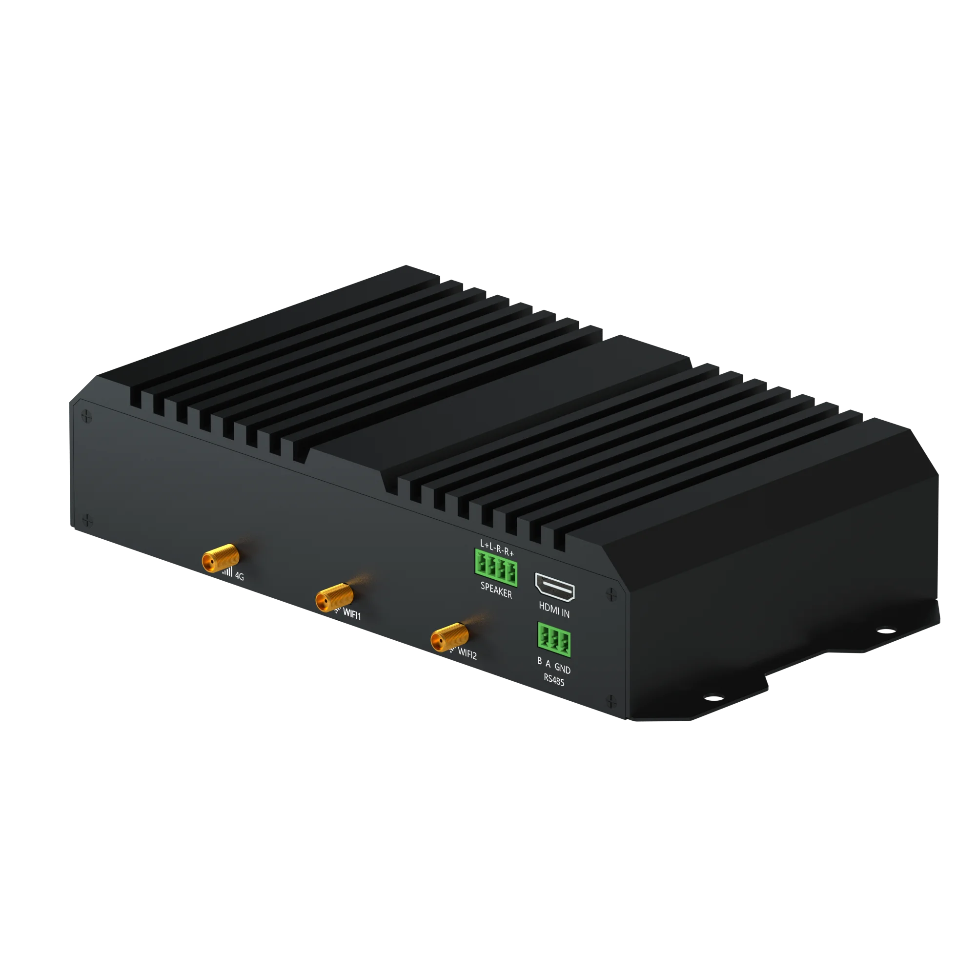 RK3588 8K Industrial control box with octa-core CPU 6 Tops NPU daul enthnet Android 12 media player box