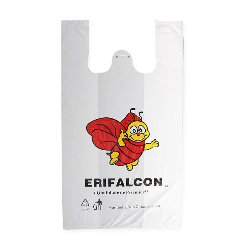 Custom plastic shopping bag wholesale packaging biodegradable plastic bag packing plastic bags with logo