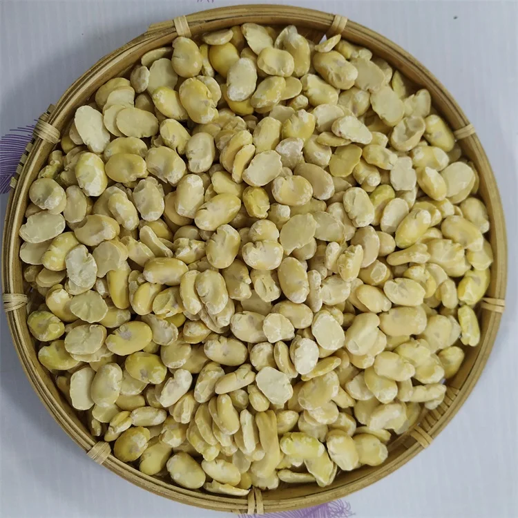 
High Quality Peeled Split Broad Beans Fava Beans Peeled By Machine 