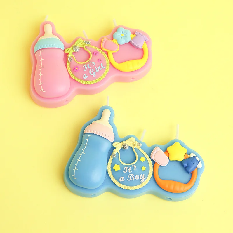 New Baby Modelling smokeless birthday candle baby birthday cake candle mini birthday candles for cake decoration