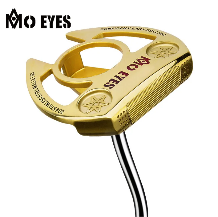 MO EYES Высокое качество уникальный дизайн Eyes CNC фрезерованные мужские клюшки для гольфа с чехлом