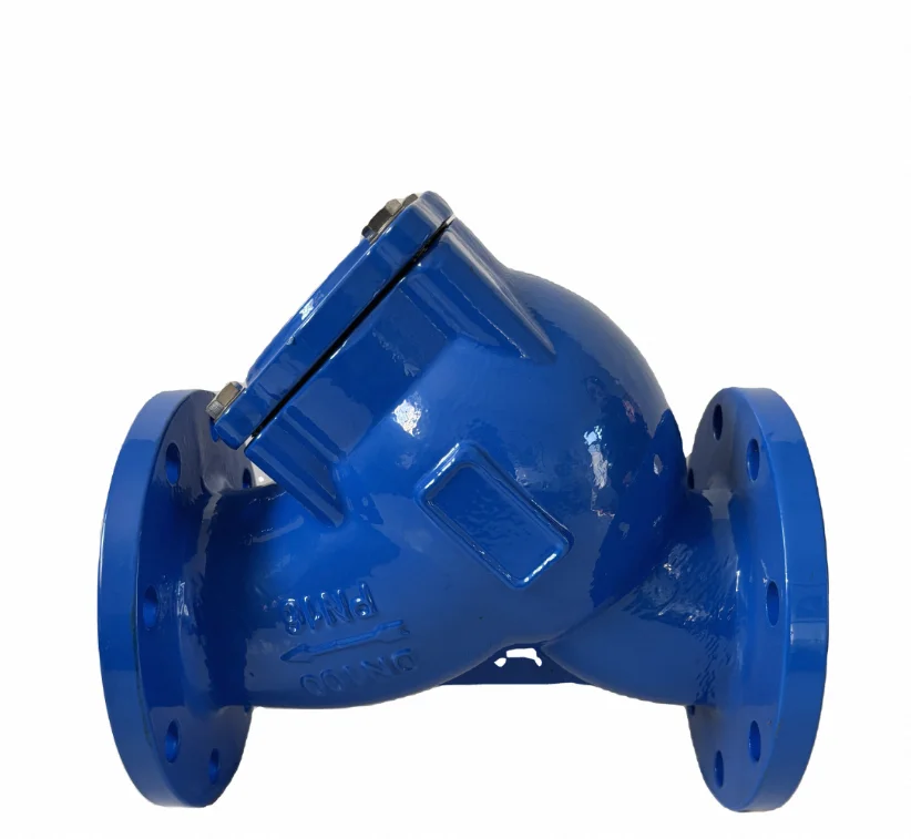 General Application Electric Y-Shaped Check Valve Safety Control Filter for Water Gas Oil-for Gate Valves
