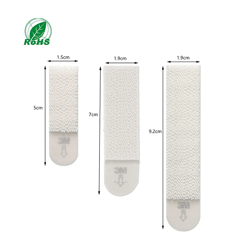 Bulk Pack 3M Command Strips Large, Medium, Small Size Picture Frames Plastic Clips Wall Decorating Damage Free Hanging Strip