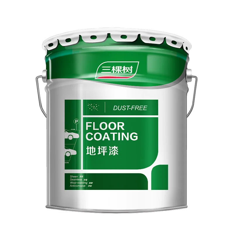 3trees Water-based Super Wear-resistant Waterborne Floor Epoxy Paint Topcoat For Epoxy Floor Coatings