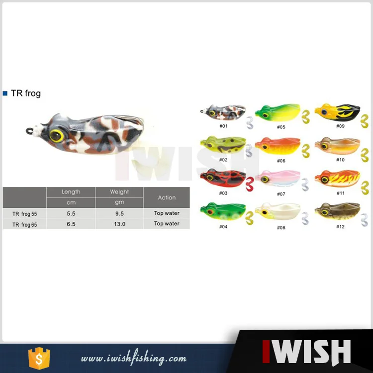 Fishing Lure Wholesale New Fishing Lure Tine Frog 65 Free Sample Soft Fishing Lure