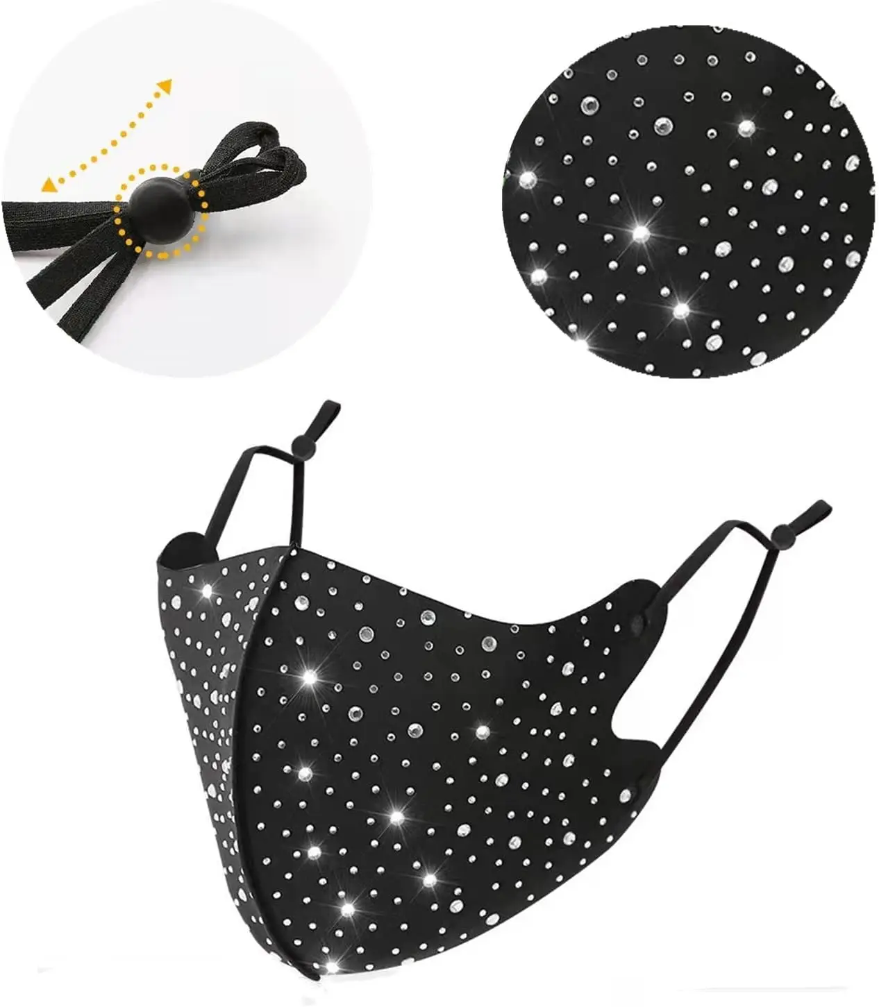 Halloween Horror Face Masks Collection Scary Latex and Sequin Designs