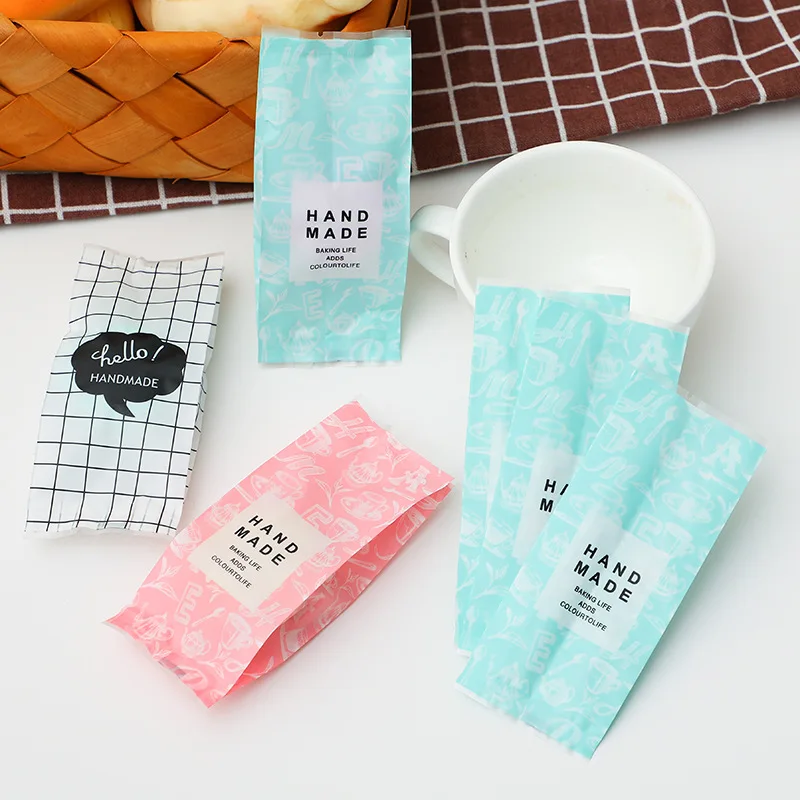 2022 Chinese New Year Nougat Biscuits Heat Seal Wrap Bag Sweet Candy Packaging Bag