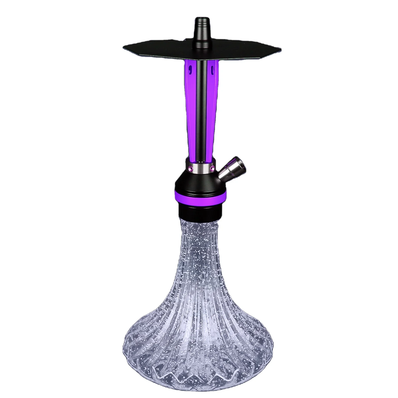 Factory hookah price for medium size wholesale glass smoking shisha nargile Portable Tobacco Wookah Shisha