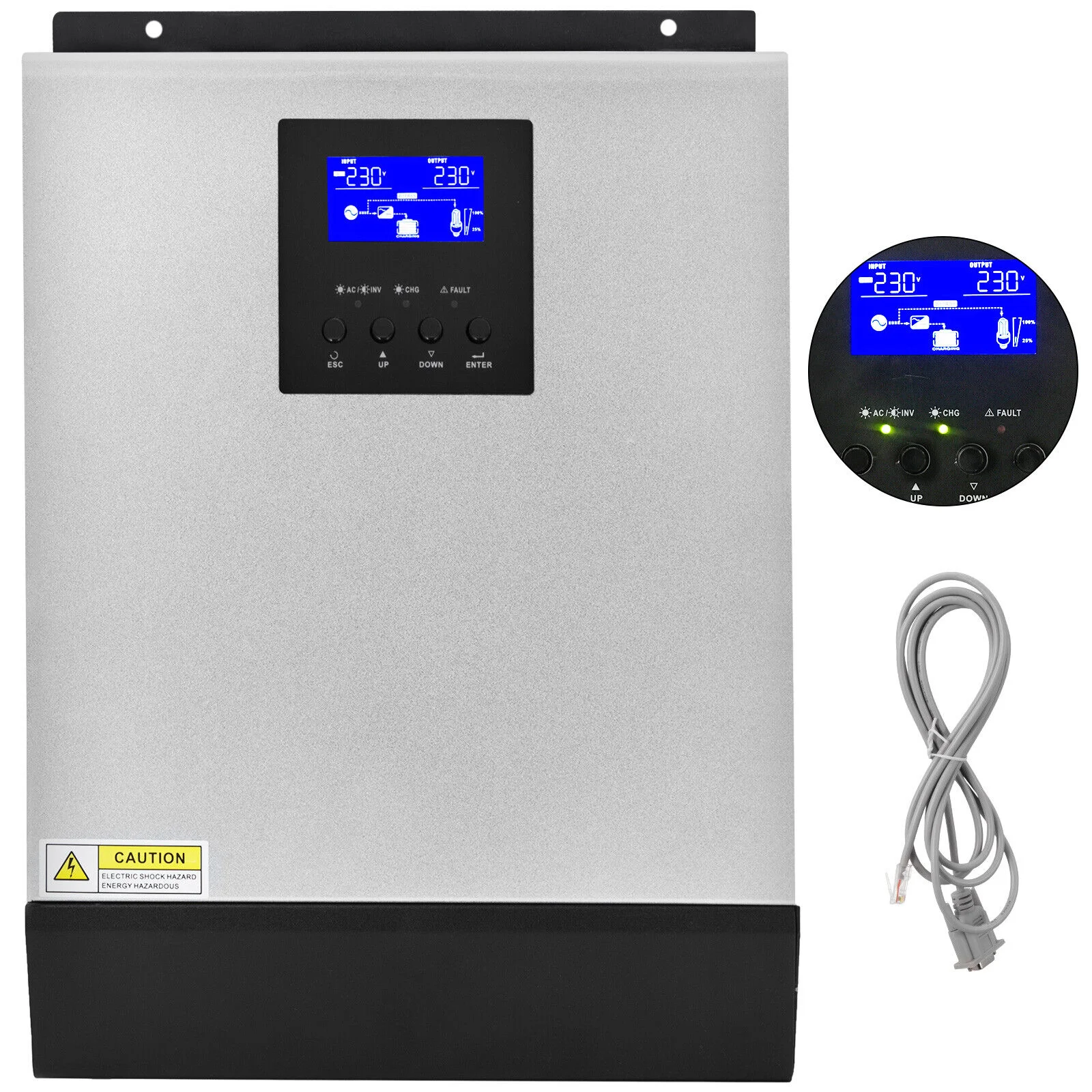 Anern Inverter Vfd Inverter Sunsynk Hybrid 8kw Solar Invert Grid