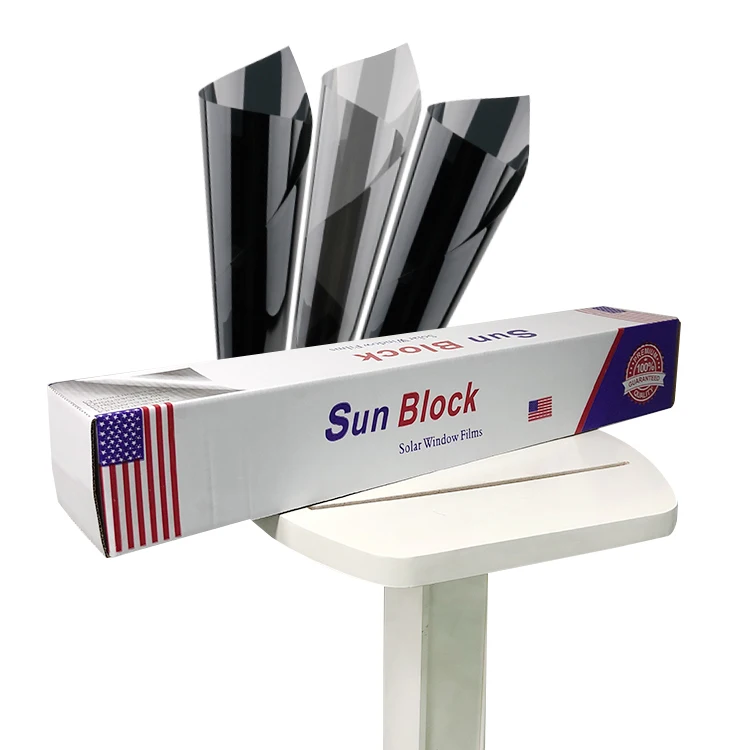 Armolan window tint film vlt5% solar ceramic window film waterproof tinted film for car Anti-scratch sticker