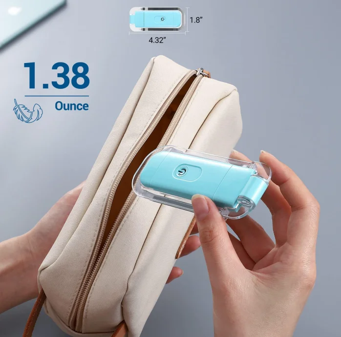 USB Rechargeable Book Light for Reading in Bedt Foldable Pocket Plastic Reading Light Book Lamp