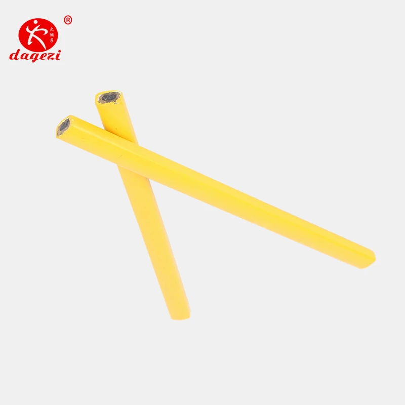 Pencil Packing Woodworking Pencil Set Deep Hole Marker Square Wooden Carpenter Pencils