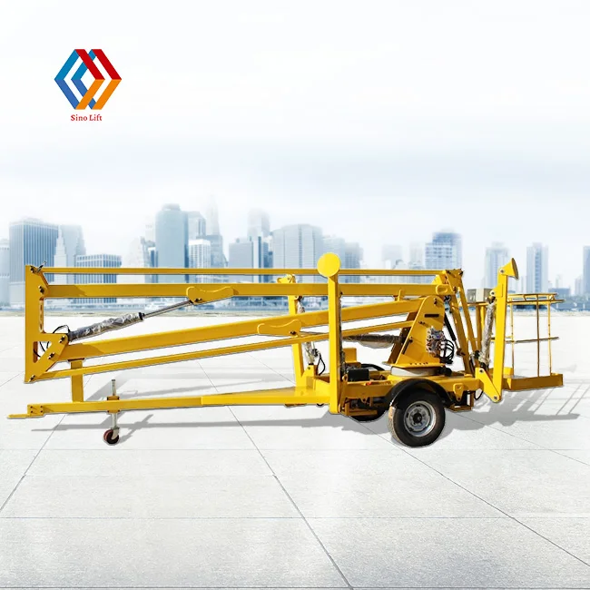 Платформы воздушная буксировочный за механическому подьему Рабочая платформа