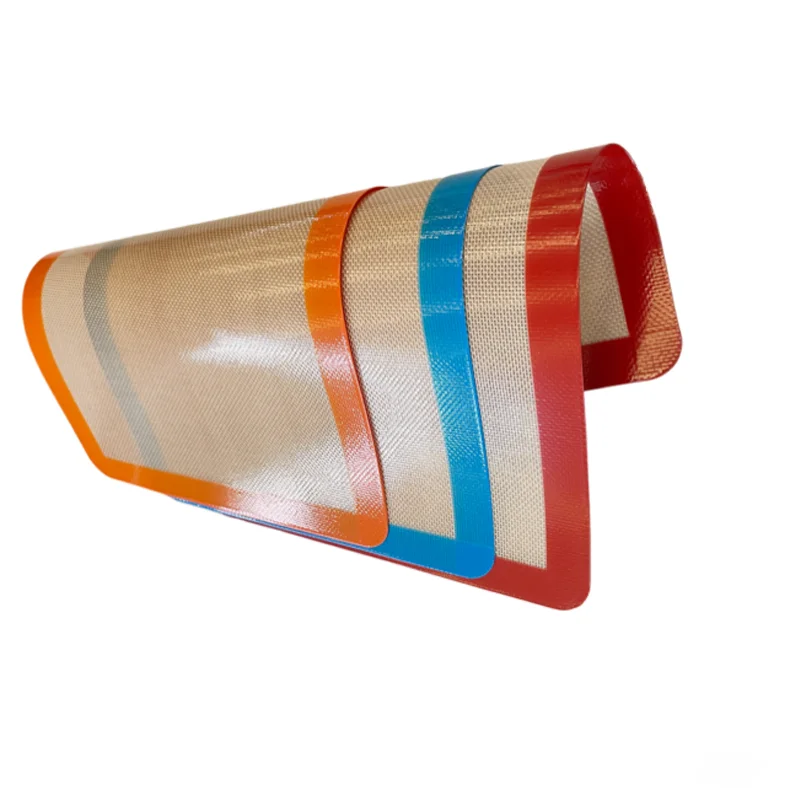 0.4mm thickness 30*40cm Non Stick kitchen  Mat with Fiberglass High Temperature Silicone Baking  Mat Set