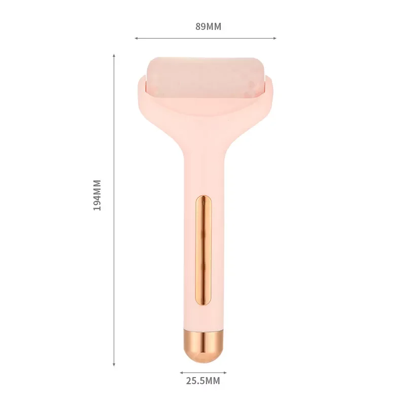 Hot Selling Beauty Care Pink Facial Ice Roller Cool Ice Massager Skin Lifting Tool Anti-wrinkles Beauty Tools