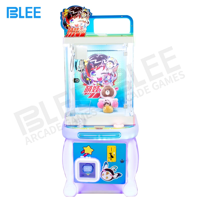 Wholesale Arcade Mini Prizes Gift Game Machine Coin Operated Kids claw crane machine