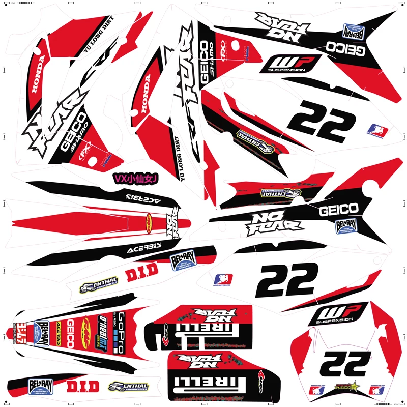 hot sale stickers for motorcycle wrapping