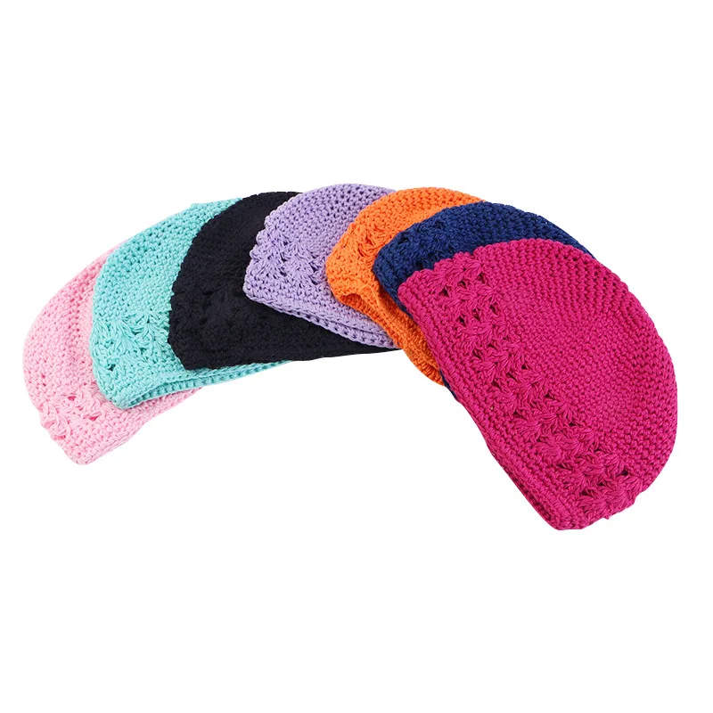 HZM-22269 Hot sale Muslim Child Hat Male Design Embroidery islamic wool felt african Prayer kufi muslim hat
