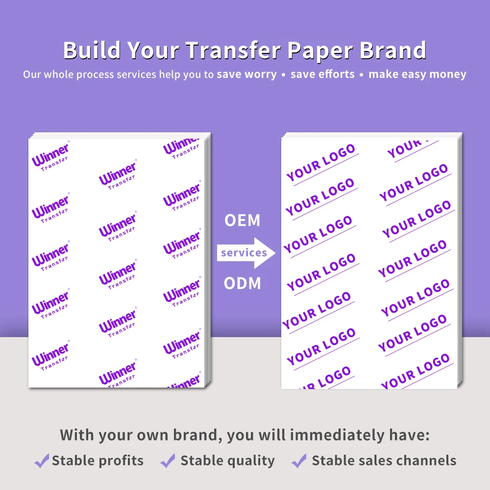 Easy to transfer sublimation black t shirt transfer paper dark tshirt sublimation paper A4 For dark T-shirt printing business