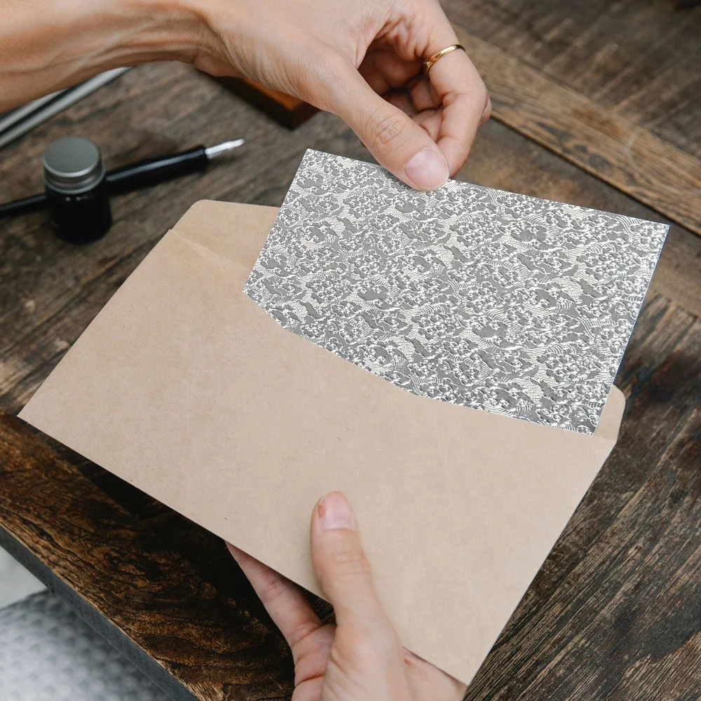 30gsm to 450gsm Printable Holographic Paper of Various Patterns