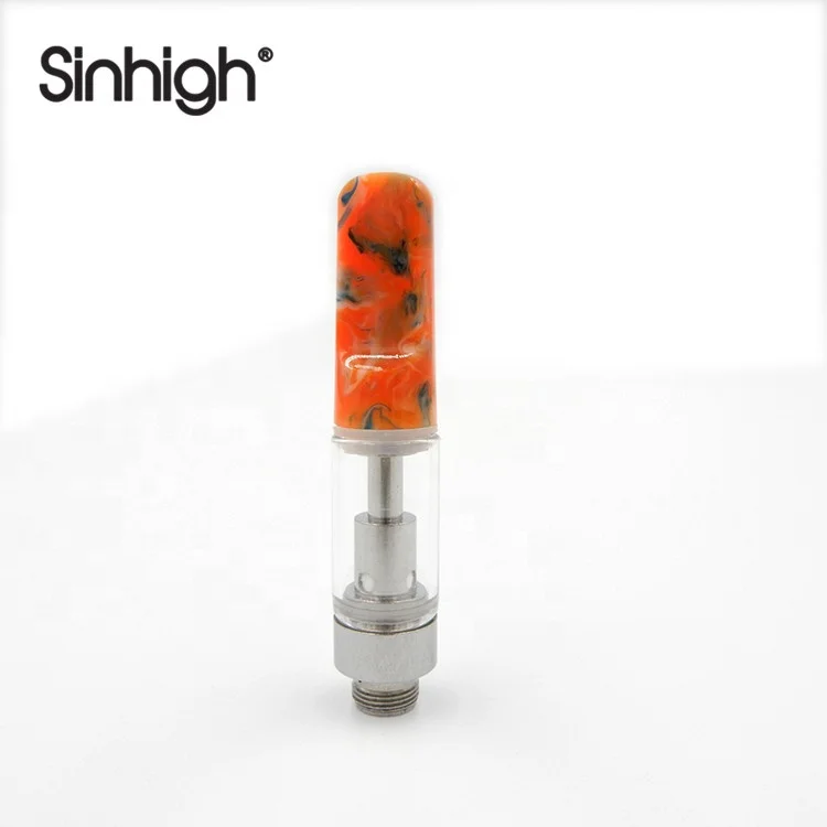 Sinhigh Resin Epoxy Tips Vape Cartridge for Electronic Cigarette 510 Thread Thick Oil Cartridges