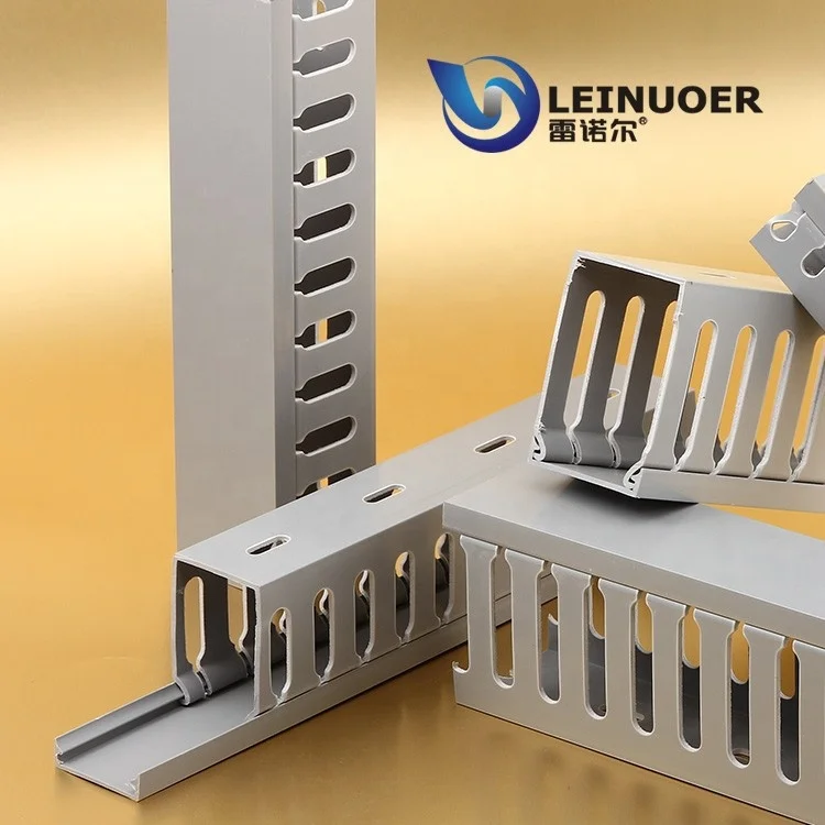 China Supplier electrical supply 25*15~150*100 mm PVC cable trunking price