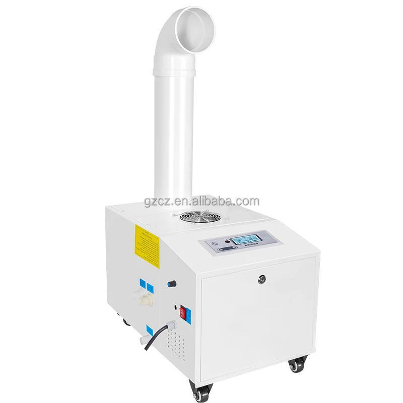 350W 220v/50HZ Industrial Cool Mist Ultrasonic Air Humidifier Fogging Machine For Sterilization