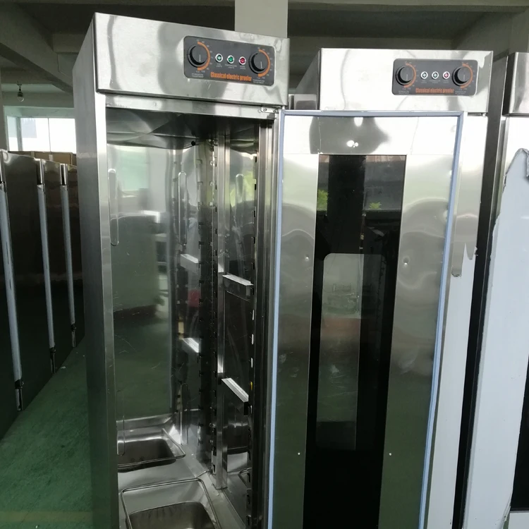Stainless Steel 16/32Trays Bread Commercial Automatic Dough Proofer Machine Electric Bakery Proofer Complete Bakery Equipm