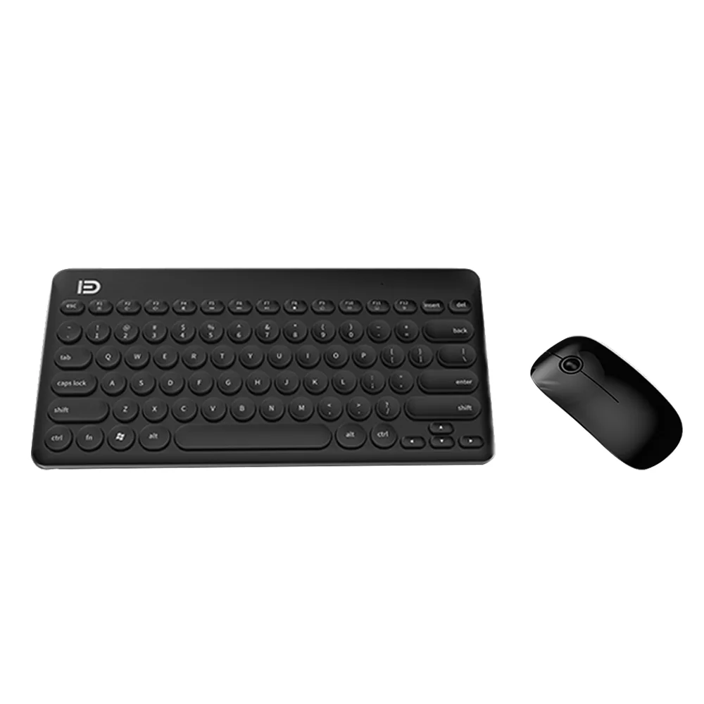 2.4G Optical Punk Wireless Keyboard And Mouse Set Keyboard OEM Wireless Keyboard Kit