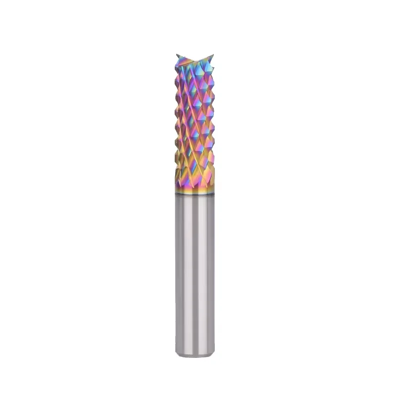 WEIX Customized Size Flat Milling Cutter Carbide Corn End Mill for Cutting and Wood Processing Use