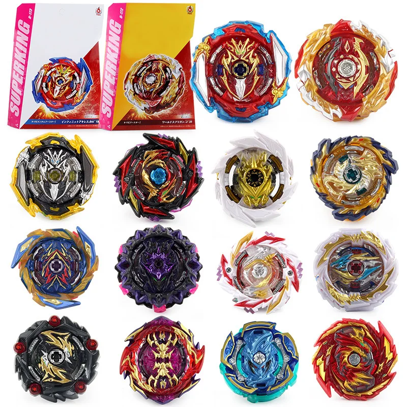  Игрушки Bey Blade Burst Turbo оригинальный Металлический Набор Beyblade боевой волчок Dreidel с пусковым