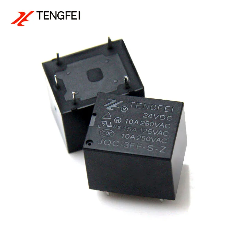  Tengfei Высокое качество 24V DC микро T73/3FF 5 Pin реле Pcb для