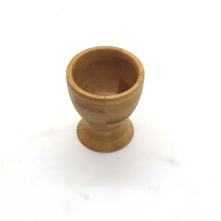 Wood Bamboo Classical  Egg Cup Holder, Tea Cup